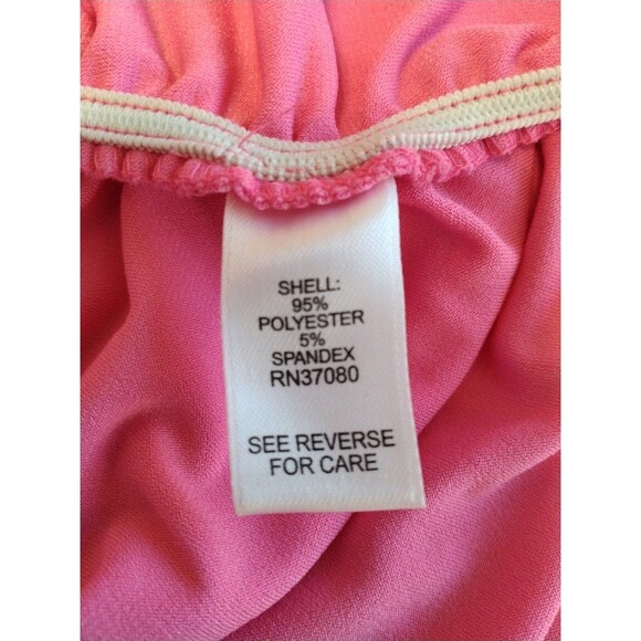 Cato Women's Shirt 18/20 W Barbie Pink Layered Sleeveless Stretch Tunic - Picture 12 of 12